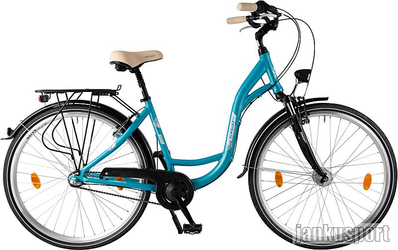 BBF Cityrad Sondermodell Wave 26 Zoll RH 44 cm türkis matt