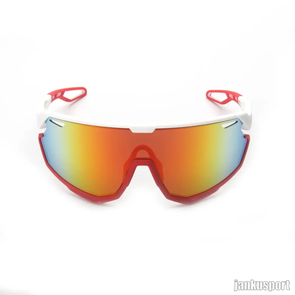 LASMI matte white/orange red revo