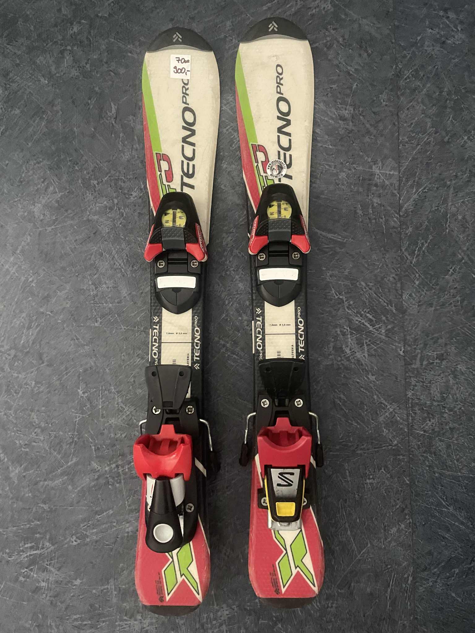 dětské lyže Tecno 70cm po servisu