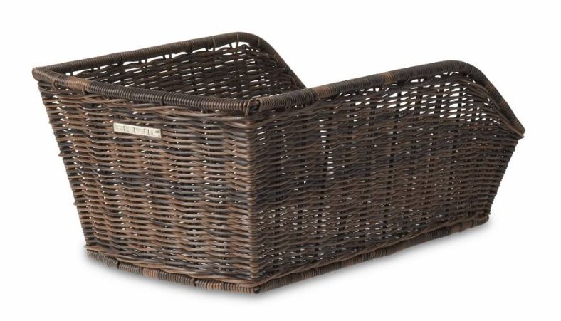 Koš BASIL Cento Rattan Look nosičový syntetický hnědý