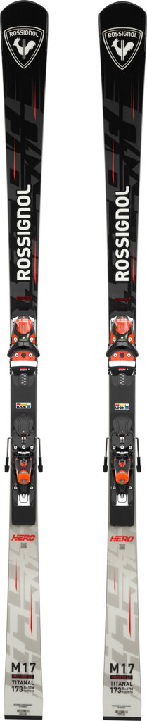 Sjezdové lyže Rossignol Hero Master LT R22 + vázání Look SPX 12 Race Metrix GW