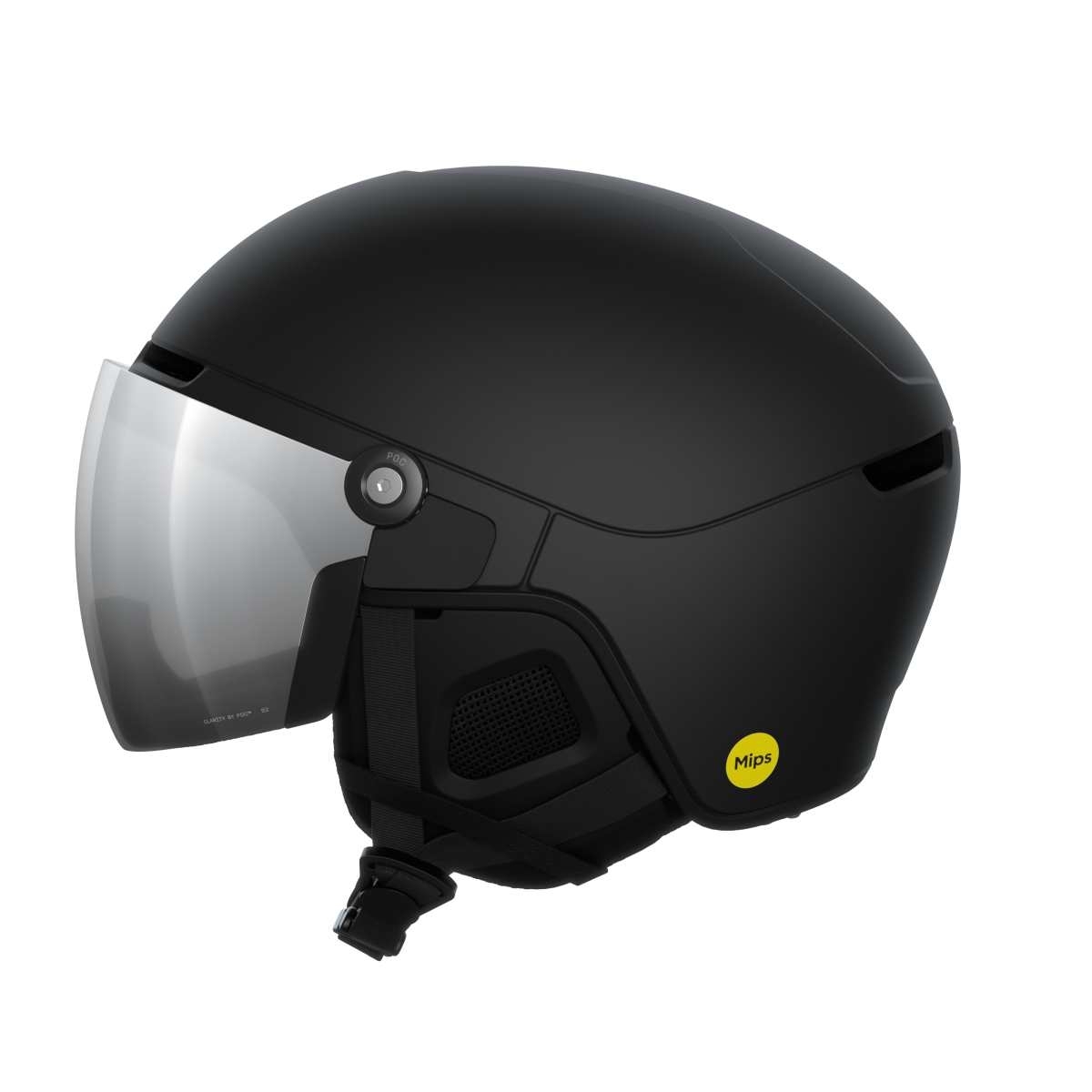 POC Obex Visor Uranium Black Matt/Clarity Universal/Partly Sunny/Silver