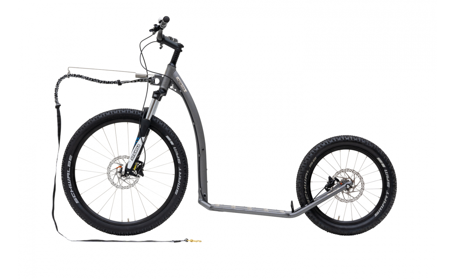 Koloběžka KOSTKA MUSHING MAX (G6) - Limitovaná edice Silver
