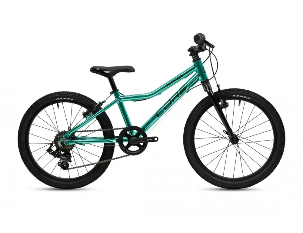 Dětské kolo 20" Al Nipper, Revo-6, chromovaný zelený, vidlice Al (7.22 kg)