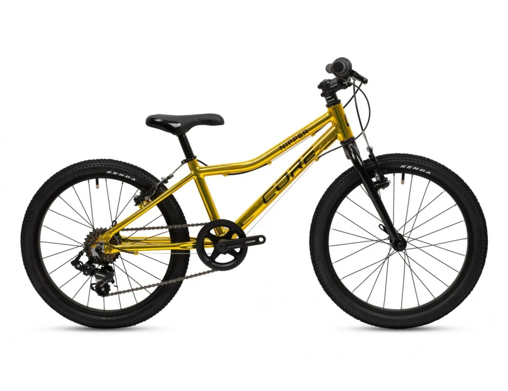 Dětské kolo 20" Al Nipper, Revo-6, chromovaný zlatý, vidlice Al (7.22 kg)