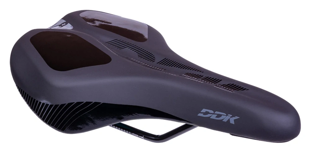 sedlo DDK DD153MF S- elastogel černo-šedé