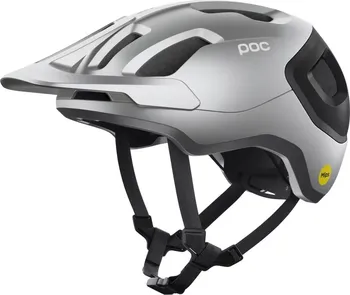POC Axion Race MIPS Uranium Black/Argentite Silver Matt