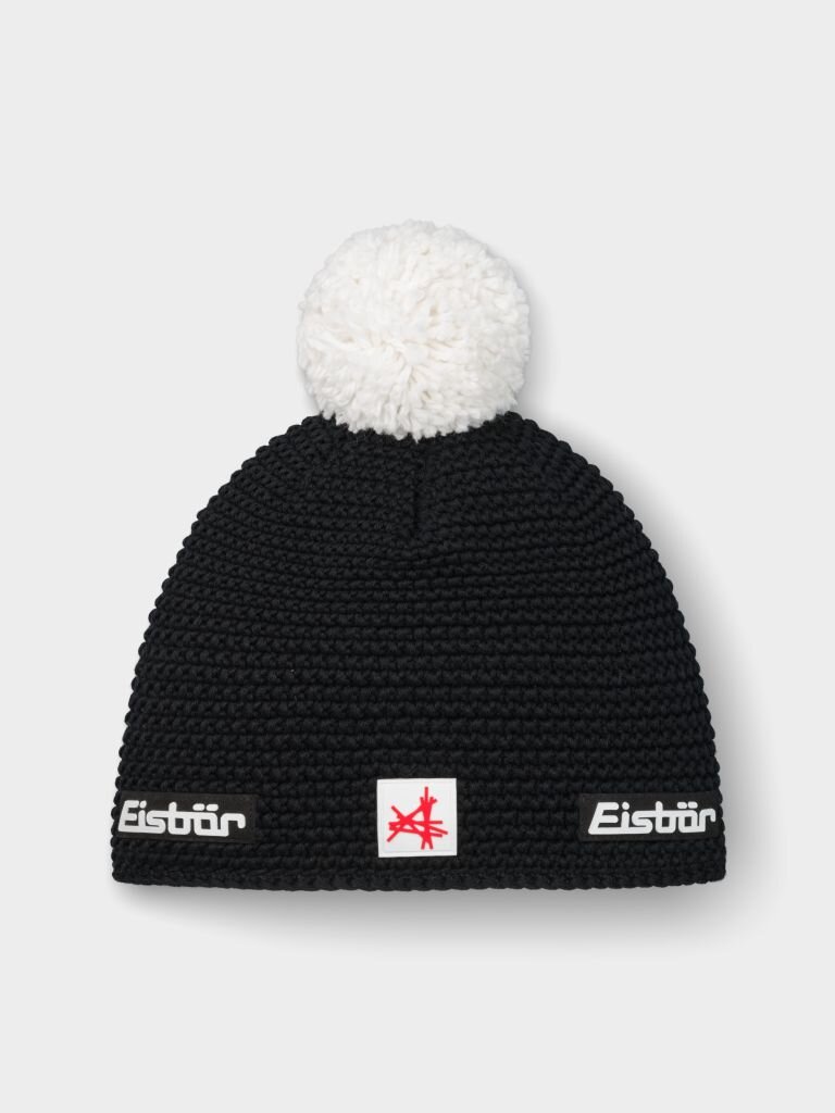 Eisbär Jamie Pompon MÜ SA-schwarz/graumele