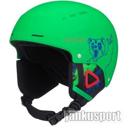 Bolle Quiz Matte green Bear lyžařská přilba