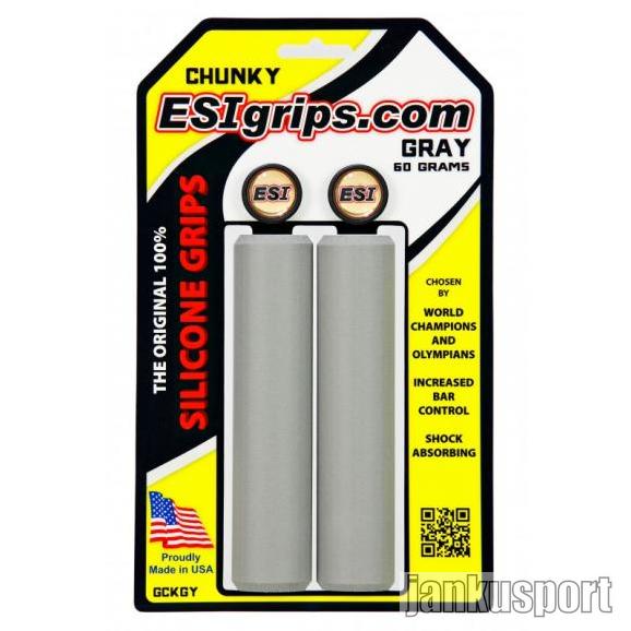 Gripy ESI Chunky šedé