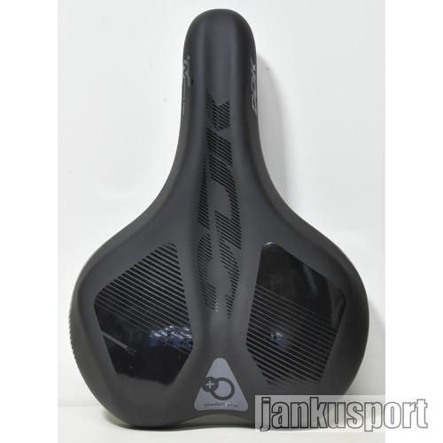 sedlo DDK DD123MF XL- elastogel černo-šedé