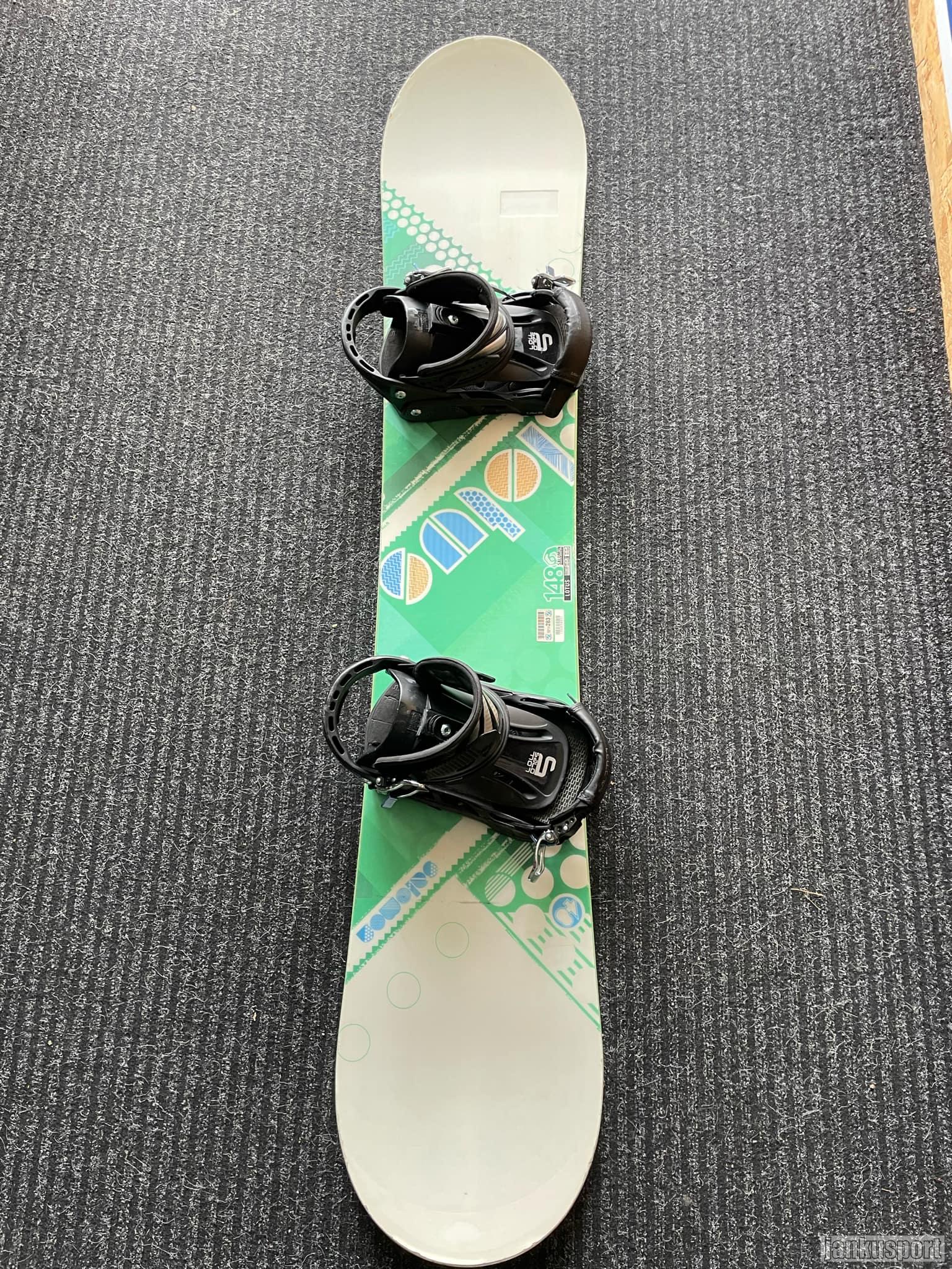 Snowboard Salomon délka 148cm včetně vázání