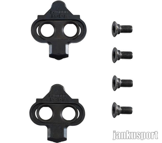 Kufry pedálů Shimano SM-SH51 černé