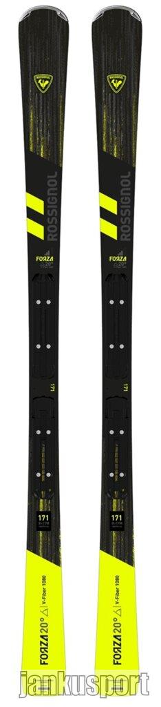 Rossignol FORZA 20 LIME XPRESS XPRESS 10 GW BLACK lyže s vázáním