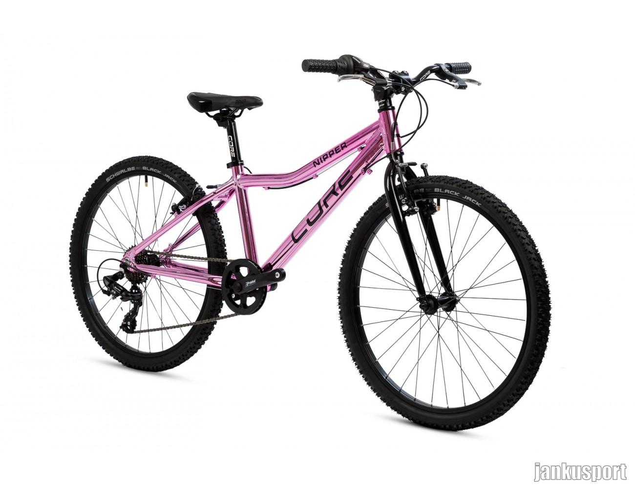 Dětské kolo 24" Al Nipper, jednopřevodník, 1x8s, Ahead - chromovaný rosé