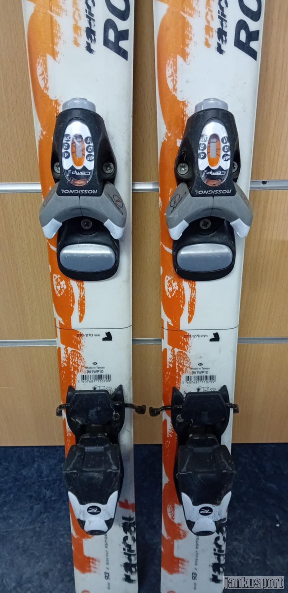 lyže Rossignol Radical 93cm po servisu