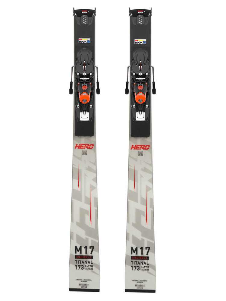 Sjezdové lyže Rossignol Hero Master LT R22 + vázání Look SPX 12 Race Metrix GW