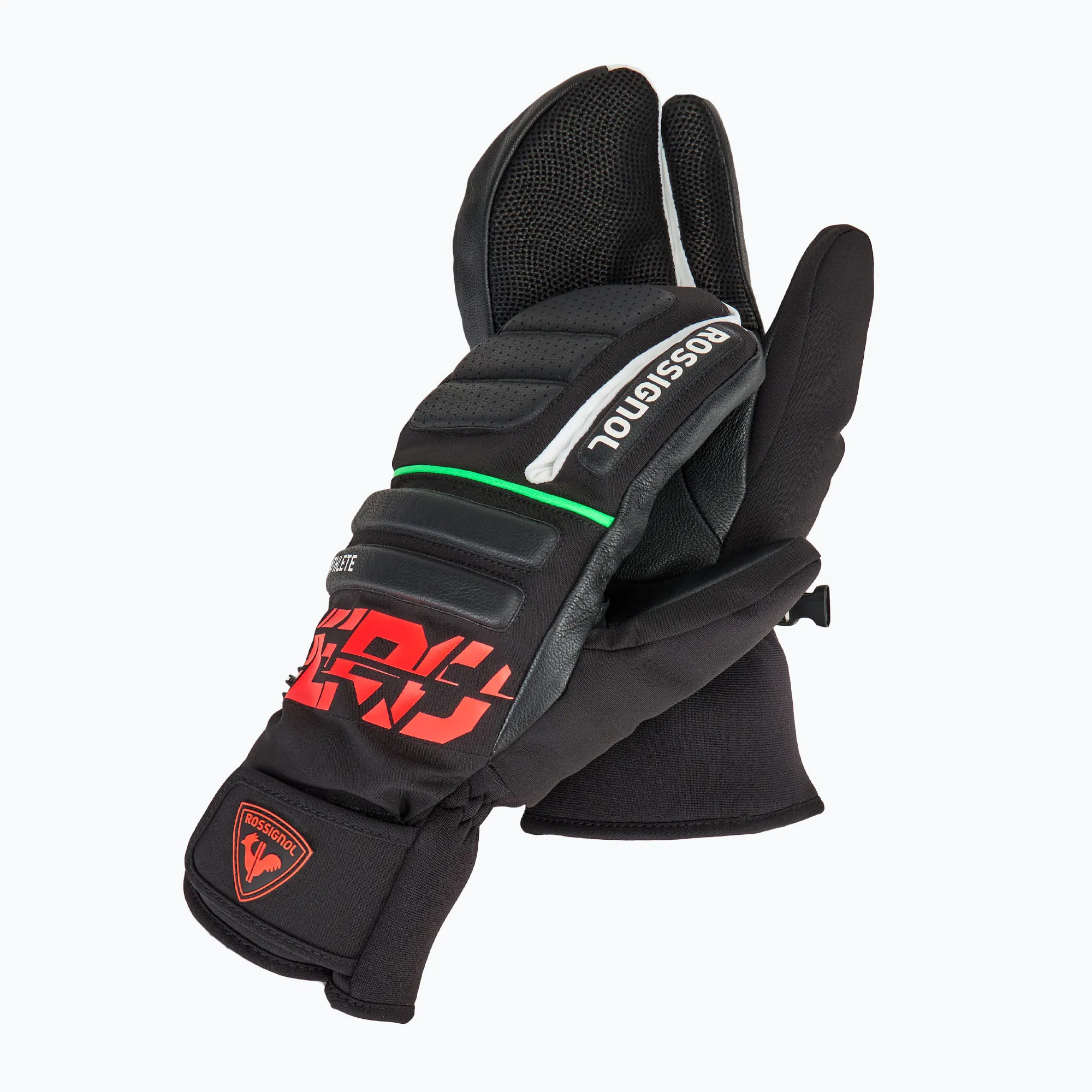 Pánské lyžařské rukavice Rossignol Hero Master Impr Lobster black