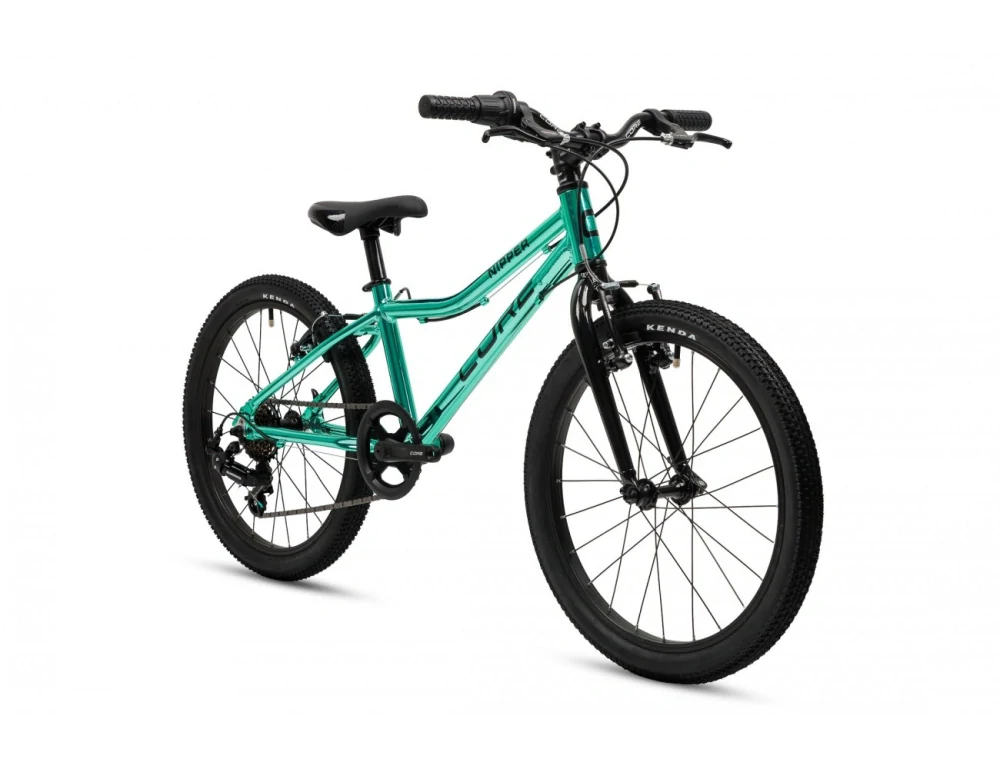 Dětské kolo 20" Al Nipper, Revo-6, chromovaný zelený, vidlice Al (7.22 kg)