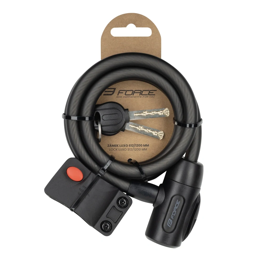 zámek FORCE LUXO S12/1200mm, černý