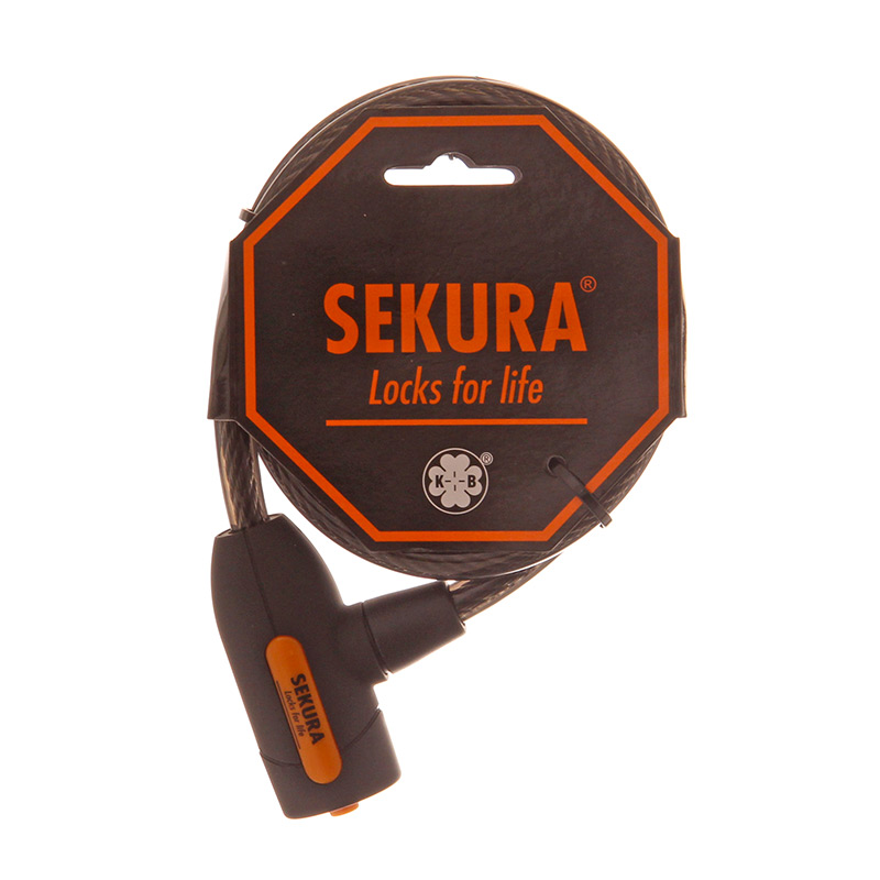Zámek 850/12 spirála s klíčem Sekura KB 201