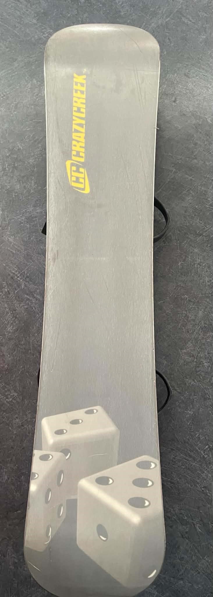 snowboard 133cm Crazycreek v setu