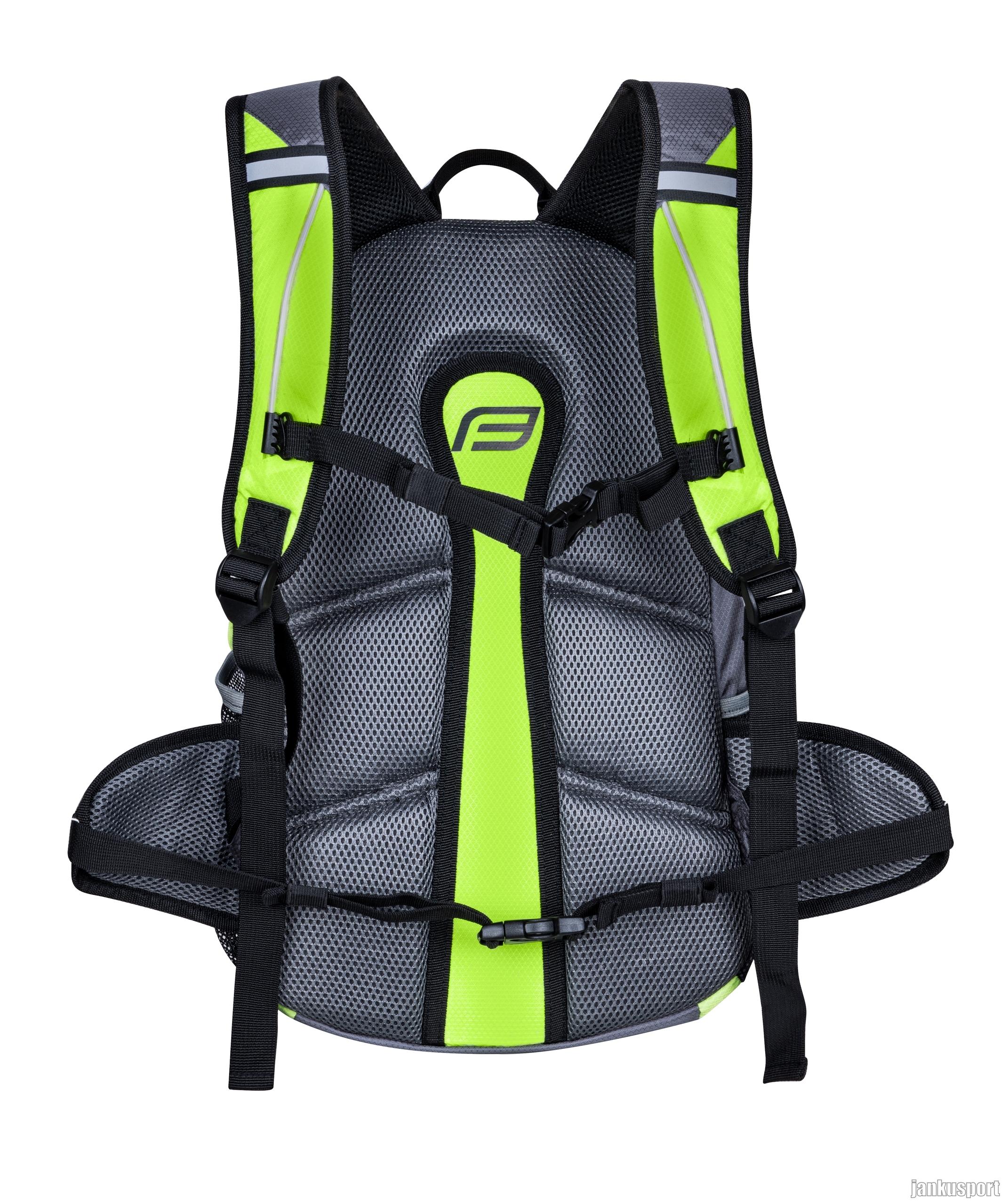 batoh Force Jordan Ace 20L šedo fluo