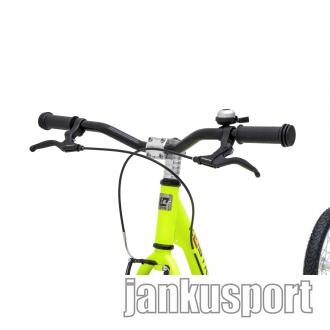 Koloběžka KOSTKA HILL FUN KID (G5) žlutá reflexní