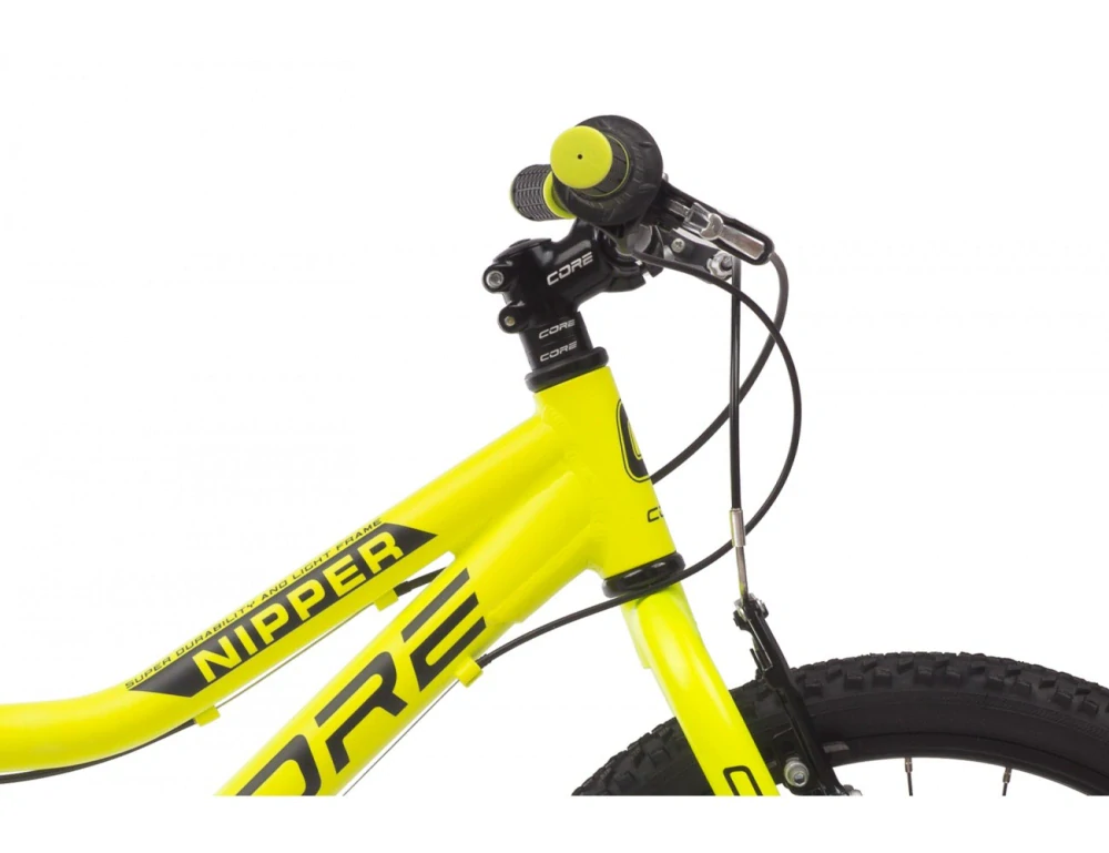 Dětské kolo 20" Al Nipper, Revo-6, reflexní žlutý (8.19kg)
