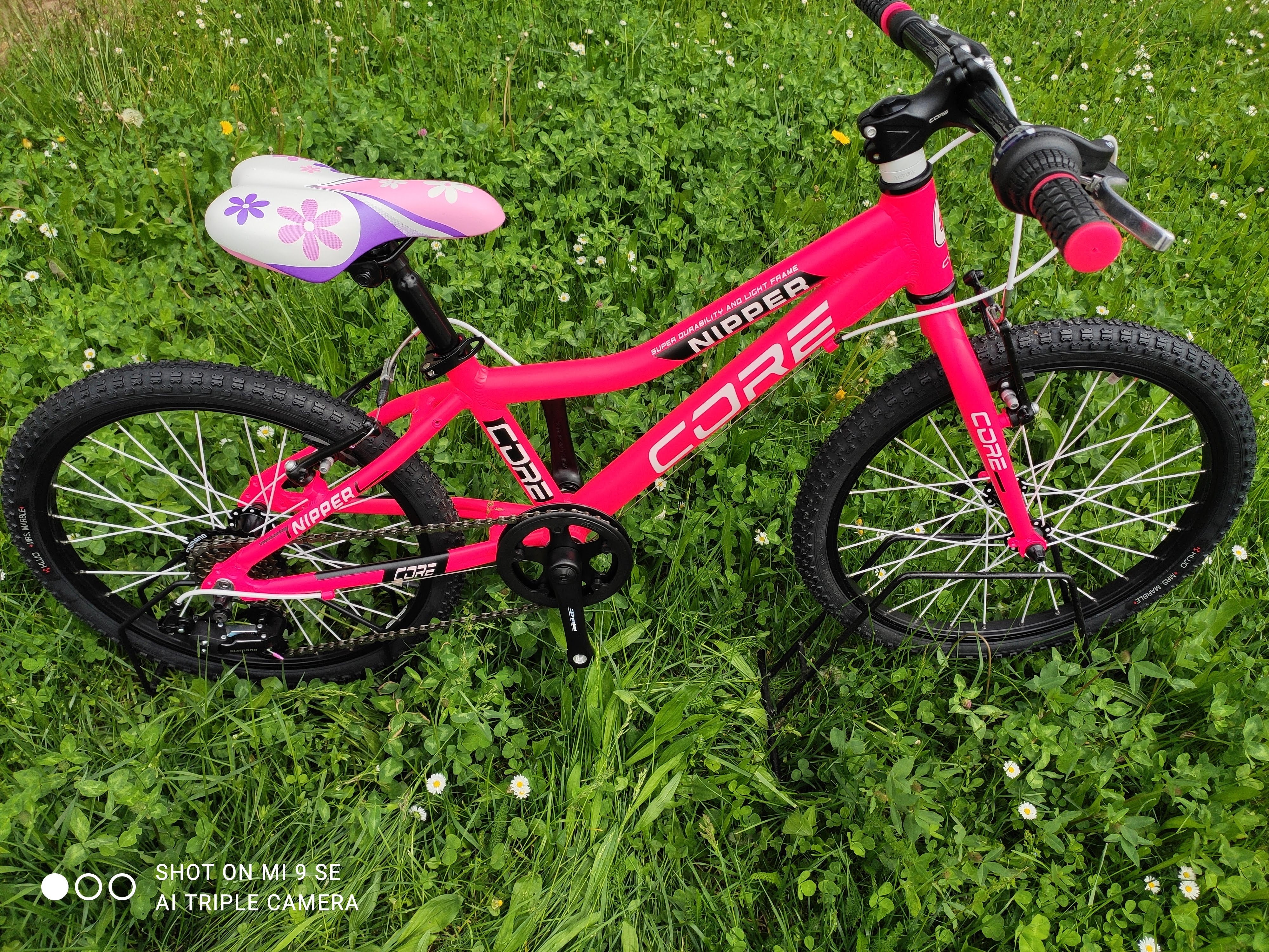 Dětské kolo 20" Al Nipper, Revo-6, růžový mat (8.19kg)