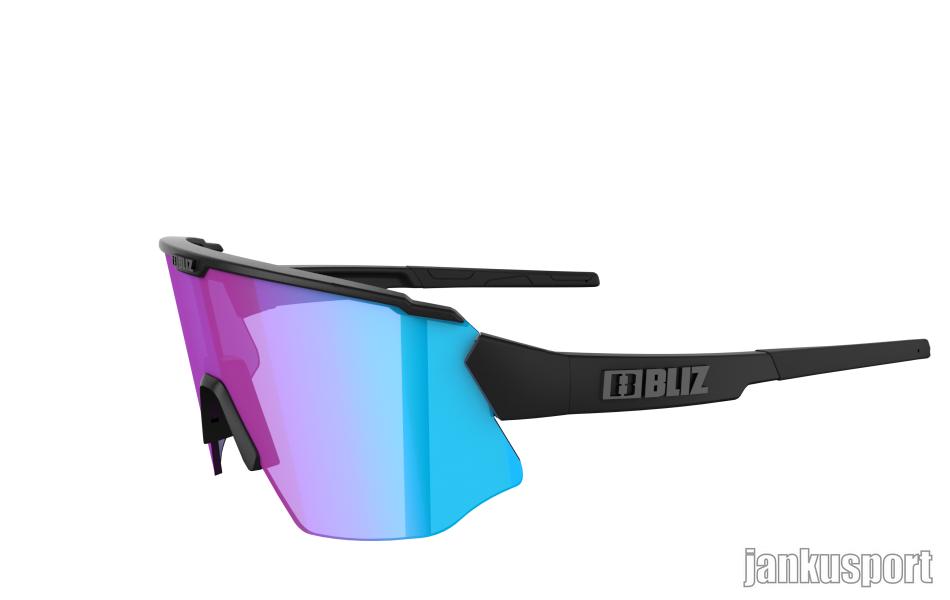 BLIZ BREEZE NANO OPTICS Matt Black / Violet Blue Multi + Brown