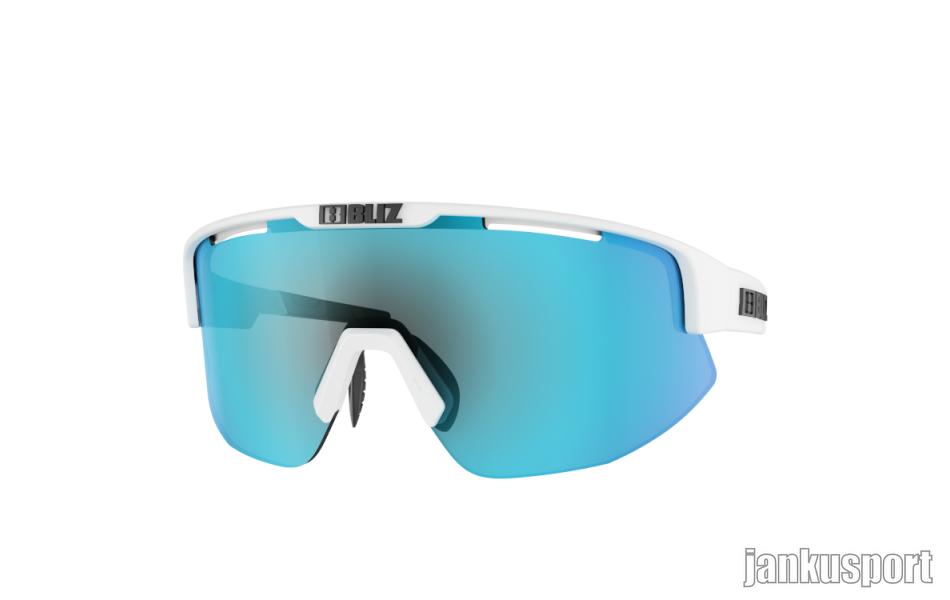 BLIZ MATRIX SMALL Matt White / Smoke Blue Multi