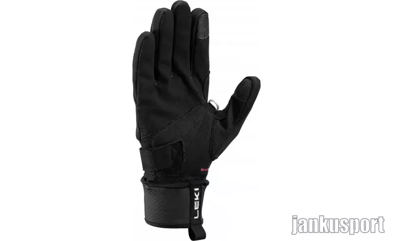 Běžkařské rukavice Leki CC Shark, black