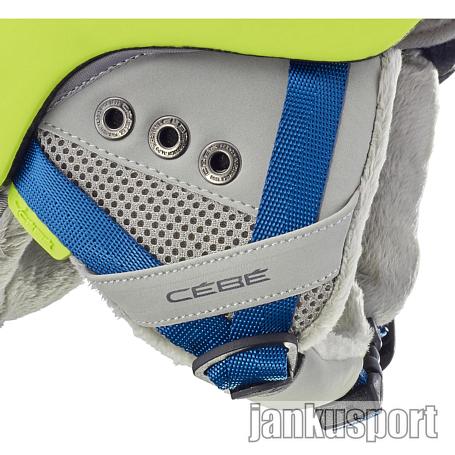 přilba Cébé Suspense Deluxe Matt Lime Blue