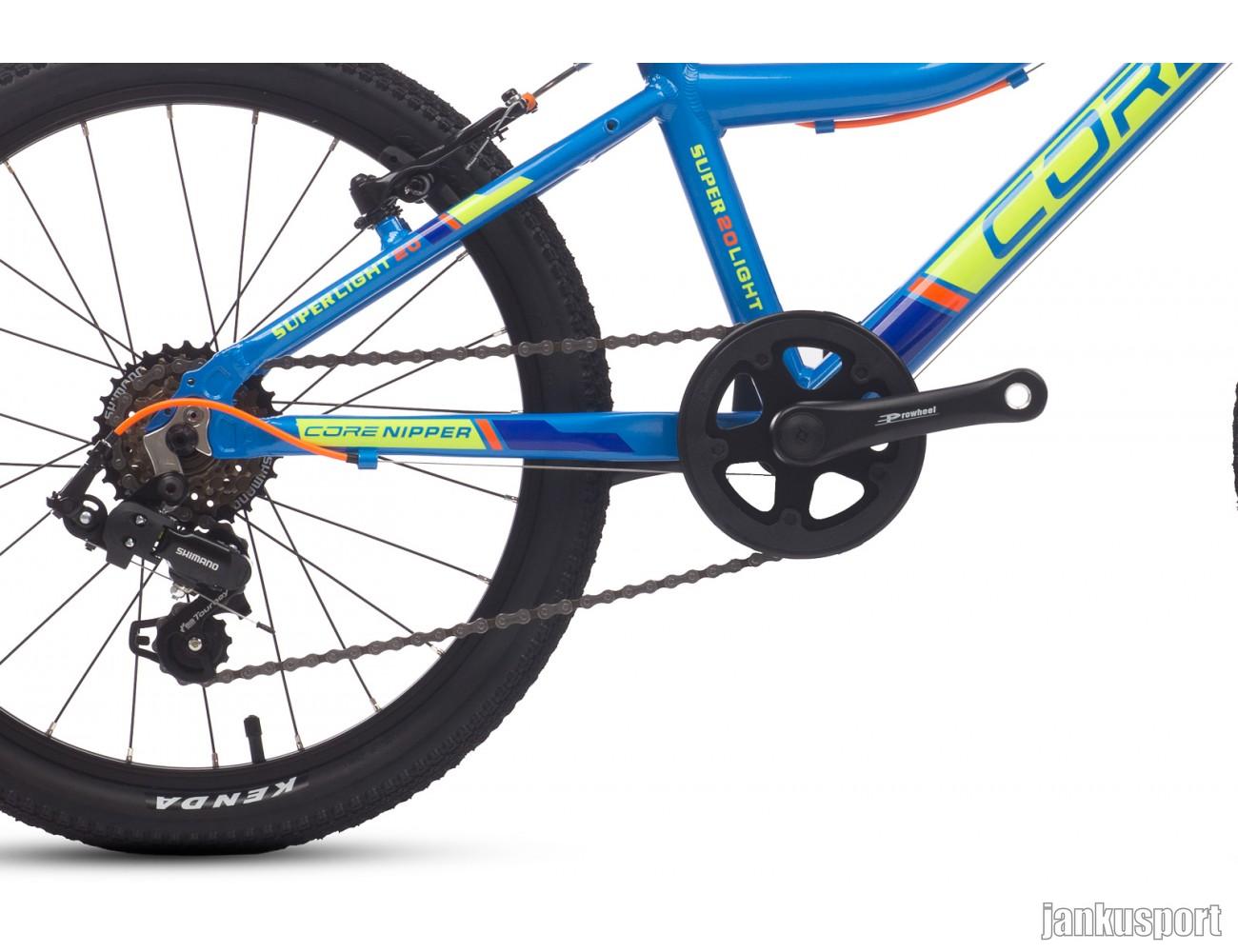 20" Al Nipper, Revo-6, odlehčený Superlight bledě modrý