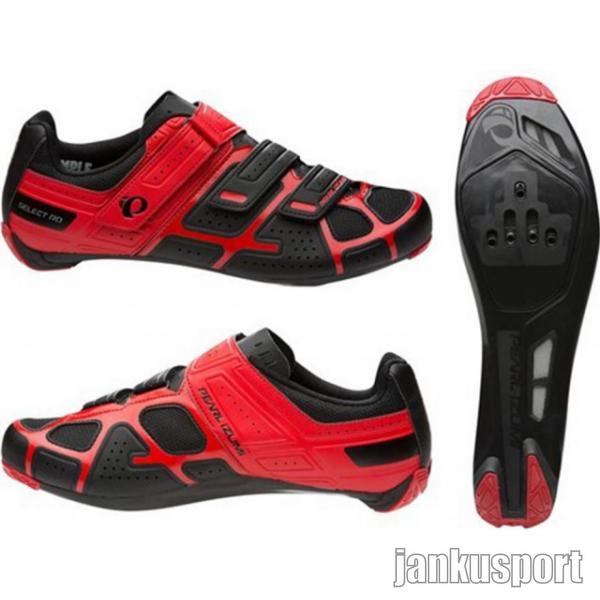 tretry PEARL iZUMI SELECT RD IV černá/červená