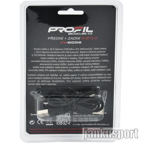 světlo sada PROFIL JY-6056 F T 10 chip LED