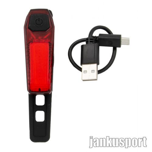 světlo zadní PROFIL XC-251R USB 35lm