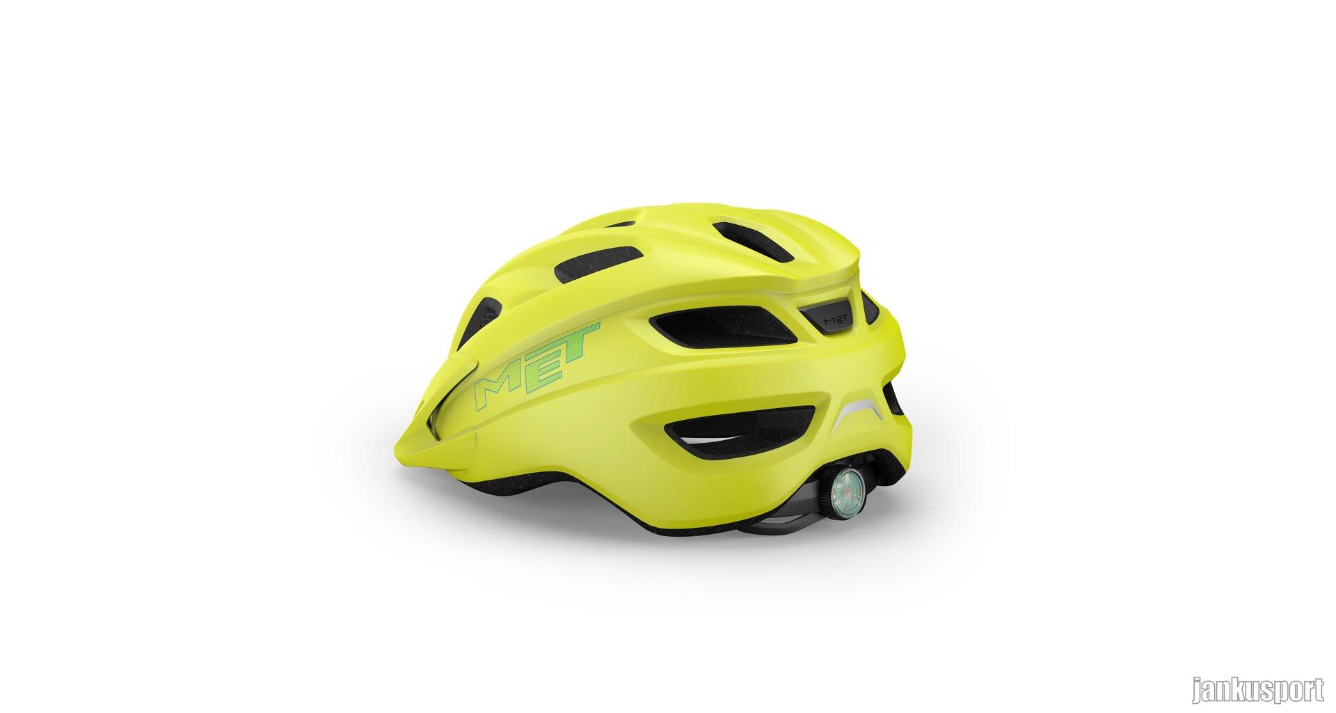 Cyklistická přilba MET CRACKERJACK Lime