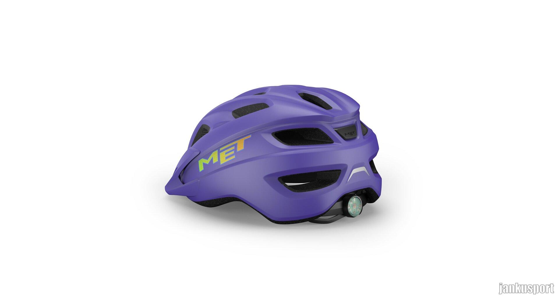 MET PŘILBA CRACKERJACK FIALOVÁ 