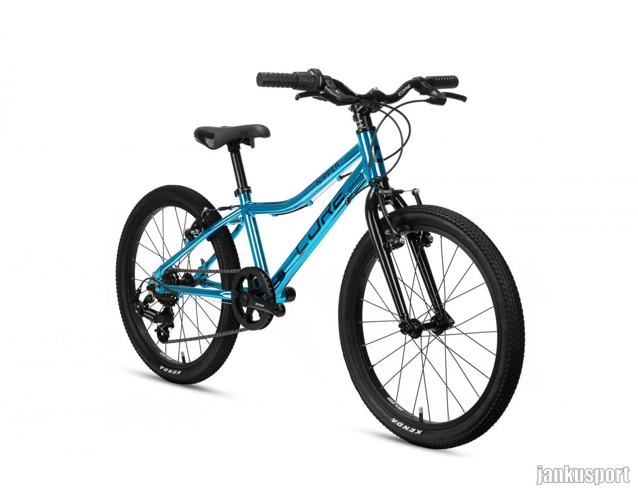 Dětské kolo 20" Al Nipper, Revo-6, chromovaný modrý (7.49kg)