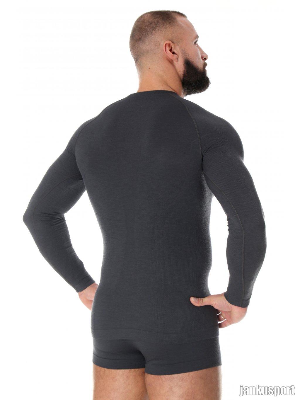 Termo tričko s dlouhým rukávem Active wool
