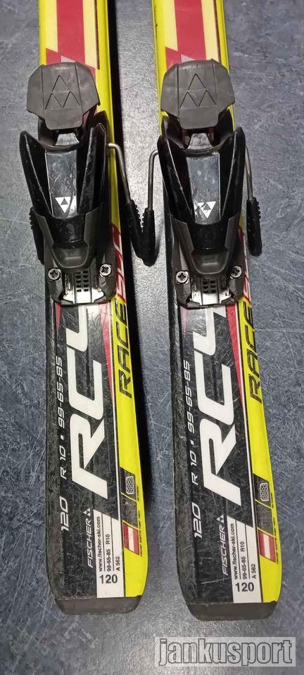 Dětské lyže Fischer RC 4 120cm po servisu 1 200 Kč