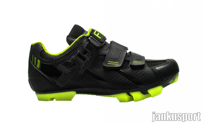 MTB Tretry FLR F65 Black/Neon Yellow