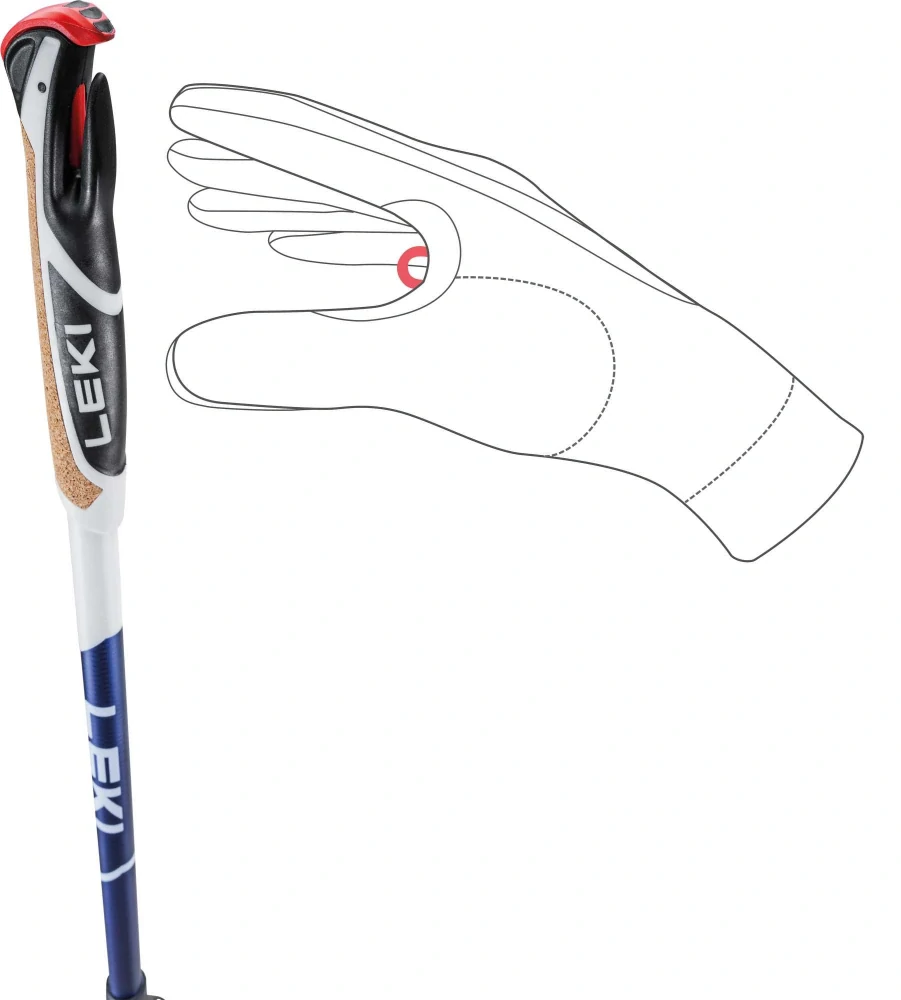 Smart Supreme, midnightblue dark metallic-darkblue-white, 100 - 130 cm