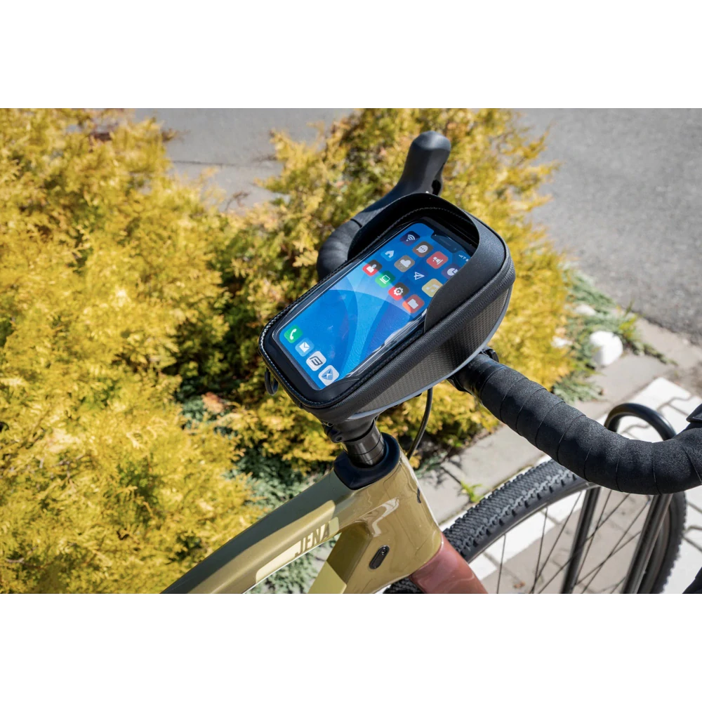 brašna na řídítka FORCE SMART XL phone, černá