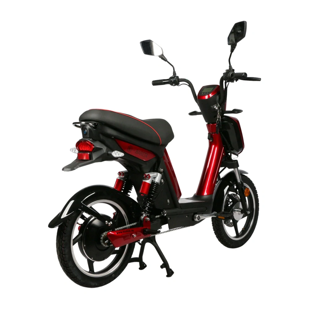 Elektroskútr RACCEWAY® E-BABETA®, vínová-metalíza