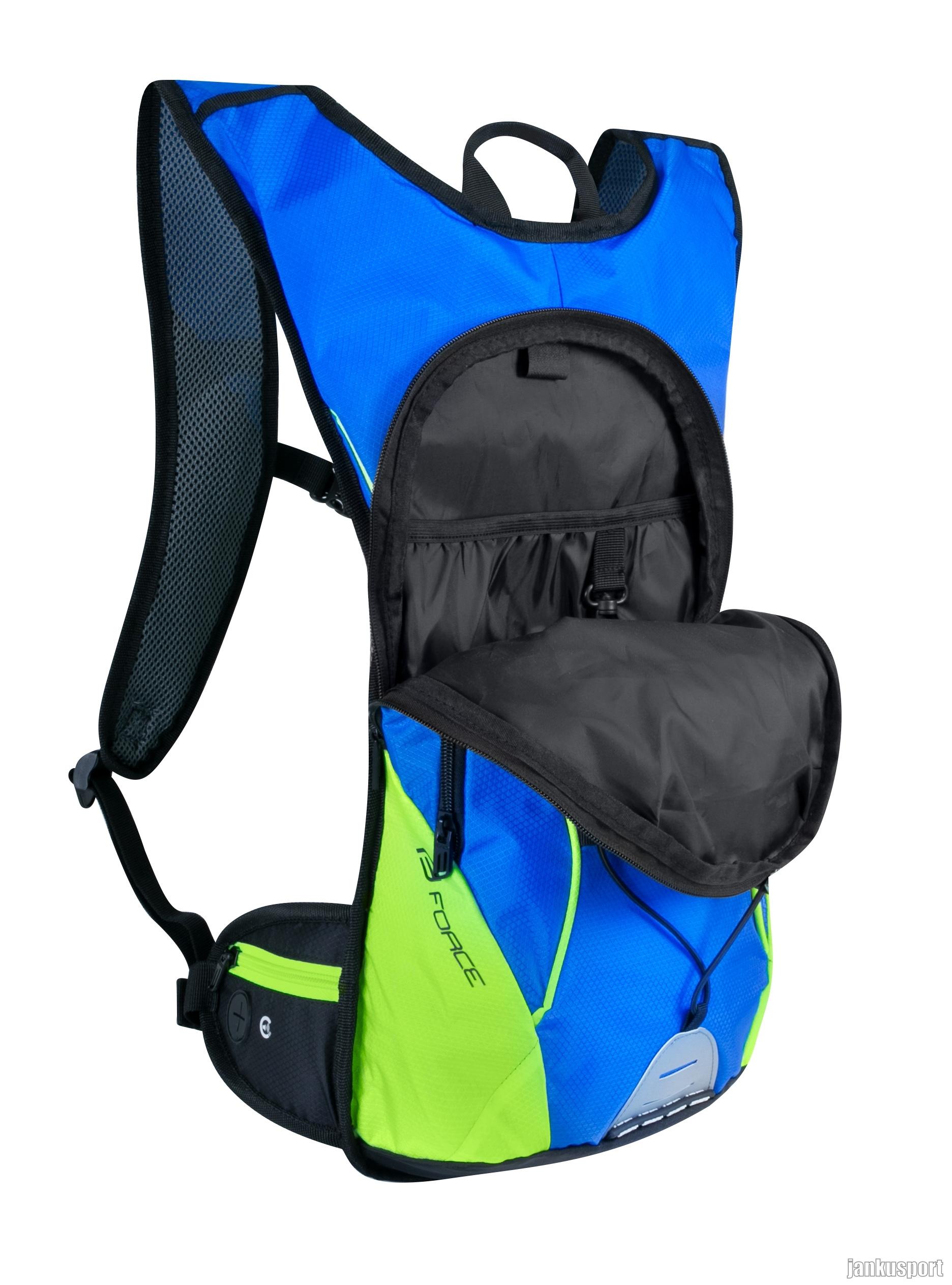 batoh BERRY ACE 12l modro fluo