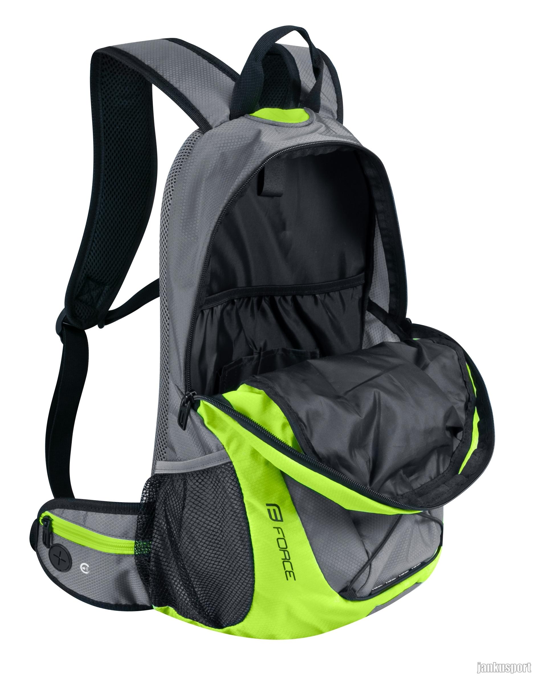 batoh Force Jordan Ace 20L šedo fluo