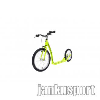 Koloběžka KOSTKA HILL FUN KID (G5) žlutá reflexní